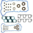 TIMING SERVICE GASKET KIT TO SUIT HOLDEN CAPRICE WL WM ALLOYTEC LY7 3.6L V6