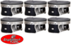 SET OF 6 ENGINETECH PISTONS TO SUIT HOLDEN CAPRICE WM SIDI LLT LFX 3.6L V6