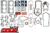 MACE FULL ENGINE GASKET KIT TO SUIT HOLDEN COMMODORE VX VY ECOTEC L36 3.8L V6 FROM ENG. VH756062