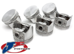 SET OF JE FORGED PISTONS AND RINGS TO SUIT HOLDEN CALAIS VS VT VX VY ECOTEC L36 3.8L V6