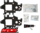 AIR TO AIR (A2A) INTERCOOLER FITMENT KIT TO SUIT HOLDEN COMMODORE VT VX VY L67 SUPERCHARGED 3.8L V6