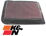 K&N REPLACEMENT AIR FILTER TO SUIT FORD FAIRMONT BA BF BARRA 182 190 E-GAS 4.0L I6