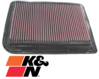 K&N REPLACEMENT AIR FILTER FOR FORD TERRITORY SX SY BARRA 182 190 245T TURBO 4.0L I6 TILL 04/2008