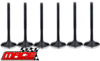 6 X MACE STAINLESS STEEL EXHAUST VALVE TO SUIT HOLDEN STATESMAN VS WH WK ECOTEC L36 L67 S/C 3.8L V6