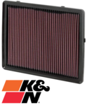 K&N REPLACEMENT AIR FILTER TO SUIT HOLDEN MONARO V2 L67 SUPERCHARGED 3.8L V6