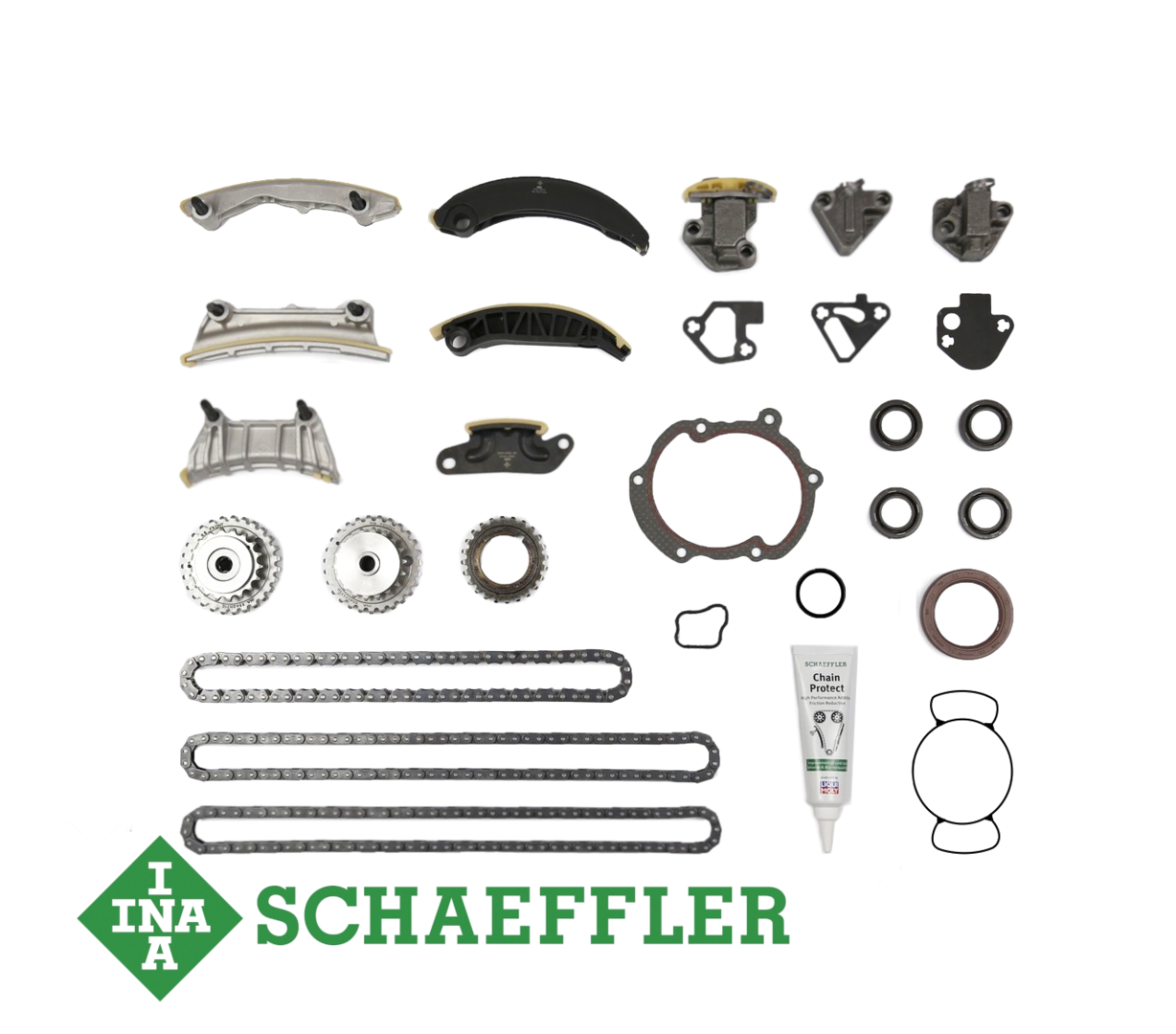 INA PREMIUM TIMING CHAIN KIT WITH GEARS TO SUIT ALFA ROMEO 159 JTS