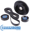 POWERBOND 20% UNDERDRIVE PULLEY KIT TO SUIT HOLDEN CAPRICE WL WM ALLOYTEC LY7 3.6L V6