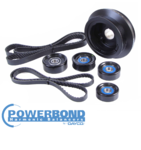 POWERBOND 25% UNDERDRIVE POWER PULLEY KIT TO SUIT HOLDEN CALAIS VE L77 6.0L V8