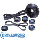 POWERBOND 25% UNDERDRIVE POWER PULLEY KIT TO SUIT HOLDEN CALAIS VF L77 LS3 6.0L 6.2L V8