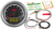 SAAS 2 IN 1 EXHAUST TEMPERATURE 0-900 DEGREE AND DIGITAL VOLT 8V-18V 52MM GAUGE