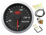 SAAS BLACK STREET SERIES OIL PRESSURE 0-140PSI 52MM GAUGE