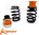 K-SPORT KONTROL PRO REAR COILOVER KIT TO SUIT FORD SEDAN