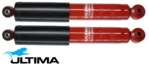 2 X REAR ULTRA GAS SHOCK ABSORBERS FOR HOLDEN COMMODORE VB VC VH VK VL VN VP VR VS SEDAN REAR ONLY
