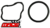 MACE WATER INLET GASKET KIT TO SUIT HOLDEN STATESMAN WL WM ALLOYTEC SIDI LY7 LLT 3.6L V6
