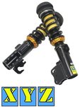 XYZ RACING SUPER SPORT FRONT COILOVER KIT TO SUIT HOLDEN CALAIS VF SEDAN WAGON