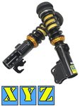 XYZ RACING SUPER SPORT FRONT COILOVER KIT TO SUIT HOLDEN COMMODORE VF SEDAN WAGON UTE