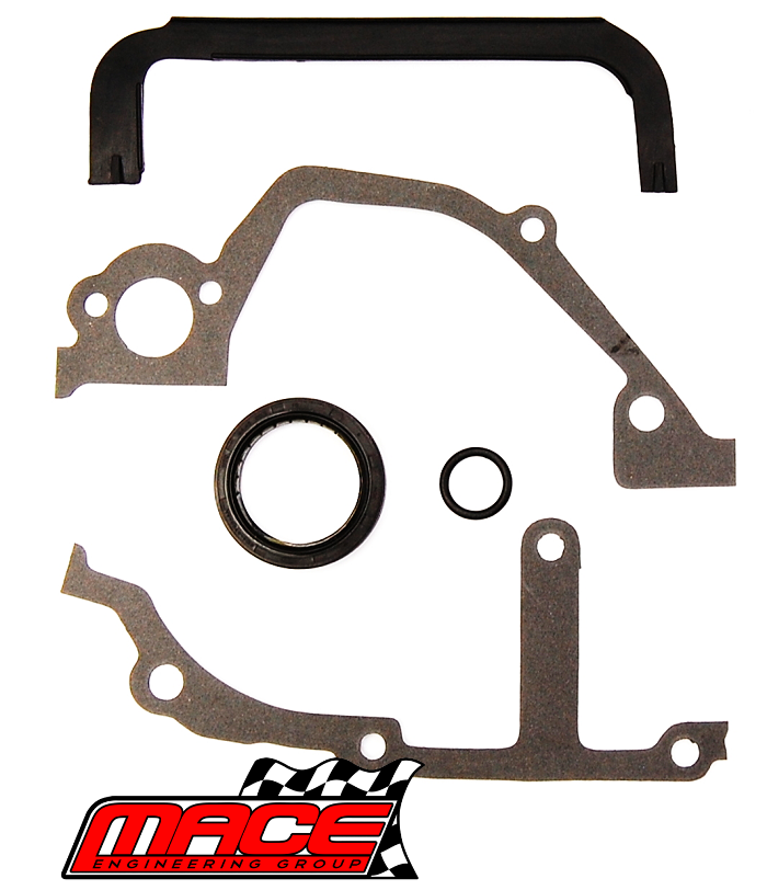 TIMING COVER GASKET KIT FOR FORD FALCON EA-EL AU MPFI TBI INTECH HP VCT  NON-VCT E-GAS 3.9L 4.0L I6 Mace Engineering Group