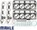 MAHLE MLS VALVE REGRIND GASKET SET TO SUIT HSV GRANGE WM WN LS3 6.2L V8