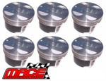 SET OF 6 MACE PISTONS TO SUIT HOLDEN ALLOYTEC LY7 LE0 LW2 LWR 3.6L V6