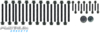 PLATINUM COMPLETE HEAD BOLT SET FOR HSV LS1 LS2 LS3 LSA LS7 LS9 S/C 5.7 6.0L 6.2L 7.0L V8 10/2003 ON