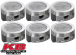 SET OF 6 KB PISTONS TO SUIT HOLDEN MONARO V2 L67 SUPERCHARGED 3.8L V6