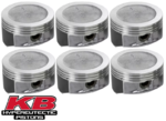 SET OF 6 KB PISTONS TO SUIT HOLDEN STATESMAN VS WH WK L67 SUPERCHARGED 3.8L V6