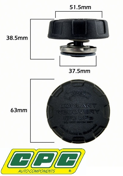 Vz commodore radiator clearance cap