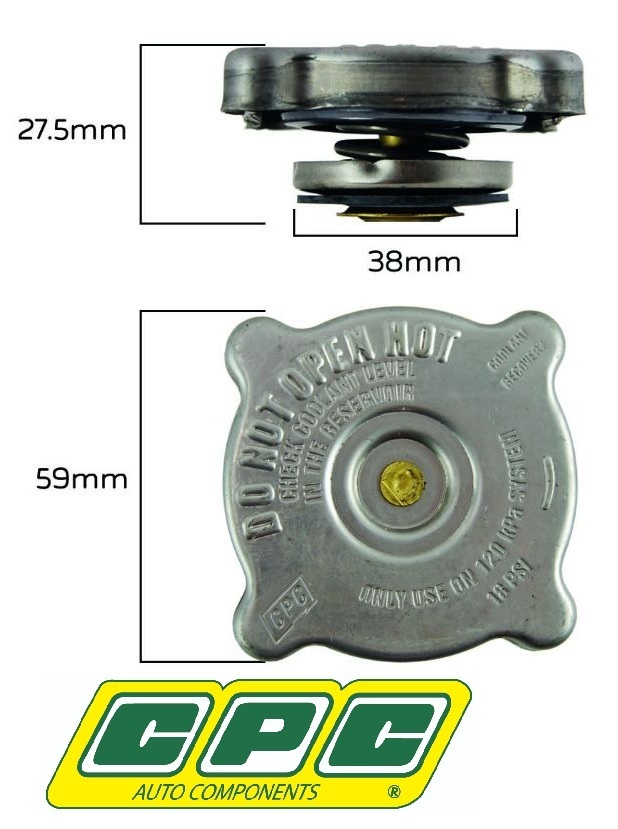 Holden cruze store radiator cap