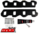 MACE 12MM MANIFOLD INSULATOR KIT TO SUIT HSV SENATOR VE VF LS3 LSA SUPERCHARGED 6.2L V8