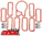 MACE INTAKE MANIFOLD GASKET KIT TO SUIT HOLDEN COMMODORE VT VU VX VY VZ LS1 5.7L V8