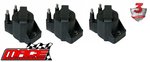 SET OF 3 MACE STANDARD REPLACEMENT IGNITION COILS TO SUIT HOLDEN MONARO V2 L67 SUPERCHARGED 3.8L V6