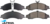 ULTIMA FRONT BRAKE PAD SET TO SUIT HOLDEN ADVENTRA VZ ALLOYTEC LY7 3.6L V6
