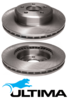 ULTIMA FRONT DISC BRAKE ROTOR SET TO SUIT HOLDEN ALLOYTEC LY7 LE0 ECOTEC L36 L67 S/C 3.6L 3.8L V6