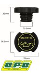 CPC ENGINE OIL CAP TO SUIT FPV GT-P BA BF FG BOSS 290 302 315 335 SUPERCHARGED 5.0L 5.4L V8