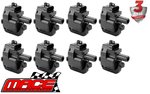SET OF 8 MACE STANDARD REPLACEMENT IGNITION COILS TO SUIT HSV CLUBSPORT VT VX VY LS1 5.7L V8
