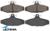 ULTIMA REAR SEMI-METALLIC BRAKE PAD SET TO SUIT FORD FAIRMONT BA BF BARRA 182 190 E-GAS 4.0L I6