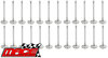 SET OF 24 MACE STAINLESS STEEL INTAKE & EXHAUST VALVES TO SUIT FORD BARRA 182 190 195 E-GAS 4.0L I6