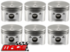 SET OF 6 MACE PISTONS TO SUIT HOLDEN 186 3.0L I6