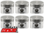 SET OF 6 MACE PISTONS TO SUIT HOLDEN 186 3.0L I6