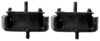 PAIR OF FRONT SOLID ENGINE MOUNTS TO SUIT FORD COURIER PH 1V MPFI SOHC 4.0L V6