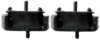 PAIR OF FRONT SOLID ENGINE MOUNTS TO SUIT MAZDA B2500 BRAVO UF UN WL WLAT 2.5L I4 FROM 06/2002