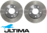 ULTIMA 290MM FRONT & 279MM REAR DISC BRAKE ROTOR SET TO SUIT HOLDEN CALAIS VN BUICK LN3 L27 3.8L V6