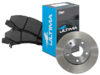 PAIR OF ULTIMA 289MM FRONT DISC BRAKE ROTORS TO SUIT HOLDEN STATESMAN VR VS 304 STROKER 5.0L 5.7L V8