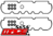 MACE ROCKER COVER GASKET KIT TO SUIT HOLDEN STATESMAN VS WH WK L67 SUPERCHARGED 3.8L V6