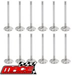 SET OF 12 MACE STANDARD EXHAUST VALVES TO SUIT TOYOTA LANDCRUISER FZJ80R FZJ105R 1FZ-FE 4.5L I6