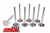 SET OF 8 MACE STANDARD EXHAUST VALVES TO SUIT HOLDEN ASTRA TS AH X18XE1 Z18XE 1.8L I4