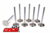 SET OF 8 MACE STANDARD INTAKE AND EXHAUST VALVES FOR TOYOTA HILUX KZN165R 1KZ-TE TURBO DIESEL 3.0 I4