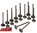 SET OF 16 MACE STANDARD INTAKE & EXHAUST VALVES TO SUIT MITSUBISHI 4G63 4G64 2.0L 2.4L I4