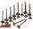 SET OF 16 MACE STANDARD INTAKE & EXHAUST VALVES TO SUIT HOLDEN ASTRA TS AH X18XE1 Z18XE 1.8L I4