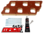 MACE PERFORMANCE MANIFOLD INSULATOR KIT TO SUIT CHEVROLET SIDI LF1 LFW LFX 3.0L 3.6L V6